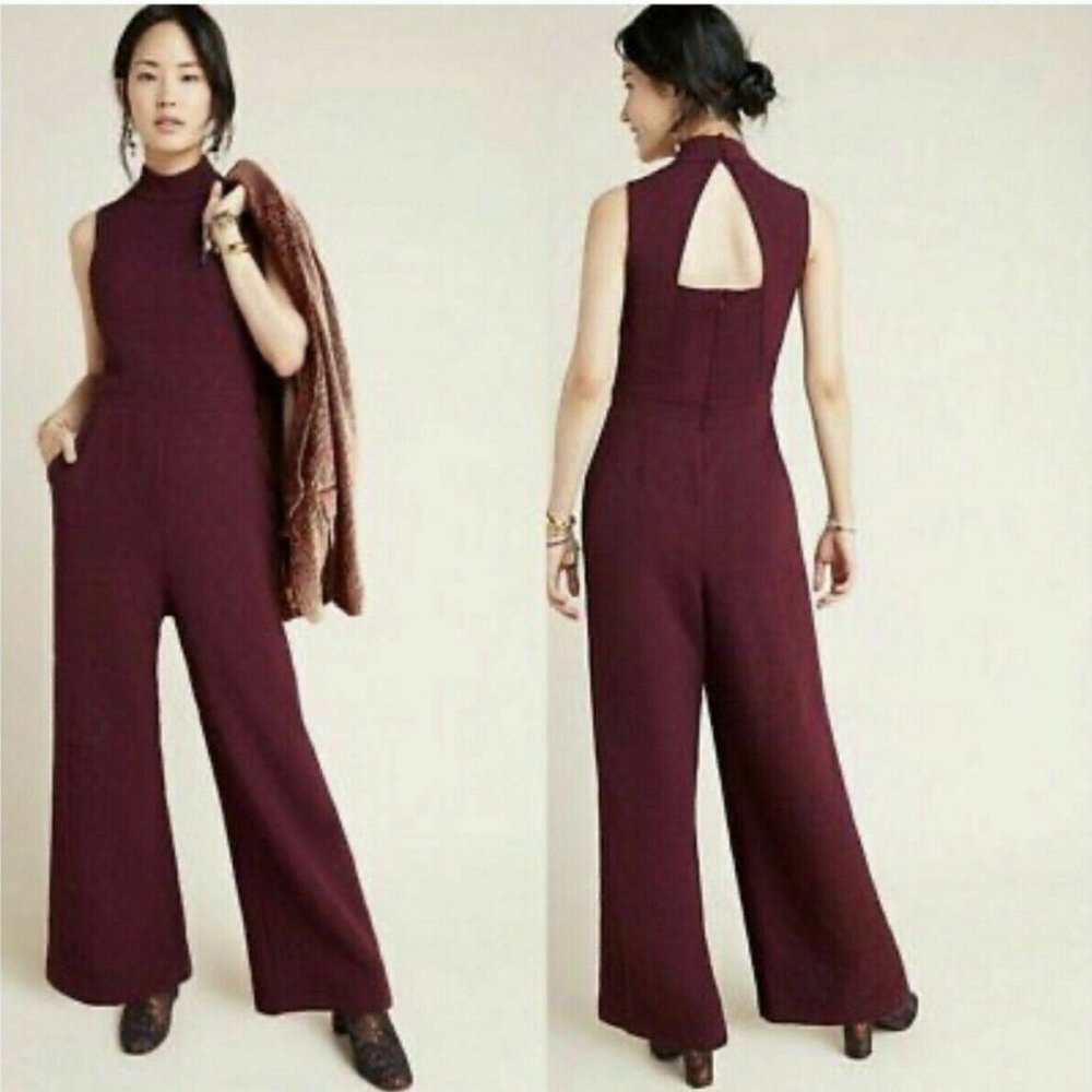 Eva Franco Jumpsuit Wide Leg Crop Anthropologie